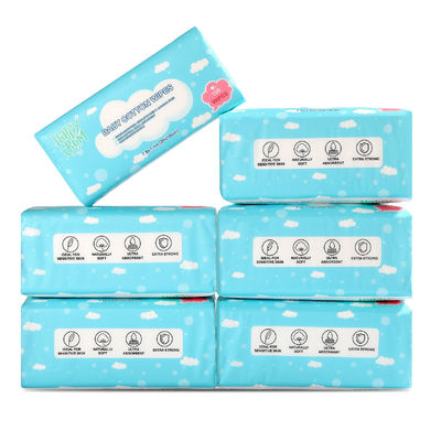 Wegwerf-Handtuch-Baumwollgewebe-Tuch-Reinigungstücher 100% Eco freundliche