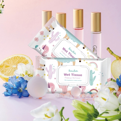 Gesichtsmicellares Wasser reinigungswasser-Rose Makeup Remover Wipes Withs