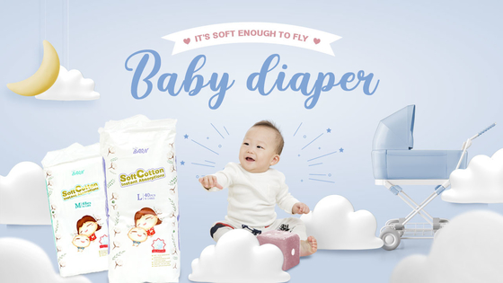Eigenmarke ziehen Baby-Windel Breathable Soem-Entwurfs-Windelfabrikangebot direkt hoch