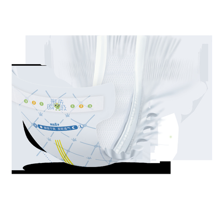 Hohe Absorptions-Wegwerfbaby-Windel-Breathable trockene und weiche Deckschicht