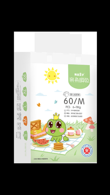 Hohe Absorptions-Wegwerfbaby-Windel-Breathable trockene und weiche Deckschicht