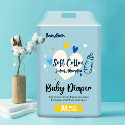 Superabsorptions-Wegwerfbaby-Windeln weich breathable