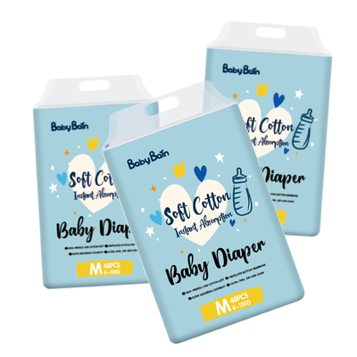 Superabsorptions-Wegwerfbaby-Windeln weich breathable