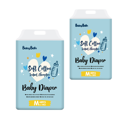 Superabsorptions-Wegwerfbaby-Windeln weich breathable