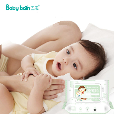 Freundliches Wegwerffeuchtpflegetuch-Gewebe Eco für Säuglingsbaby-Reinigungs-Haut