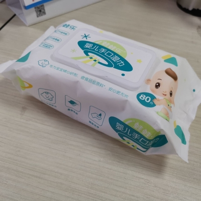 Kundenspezifische empfindliche Baby-Sorgfalt-Wegwerfwasser wischt ultra weiches ab