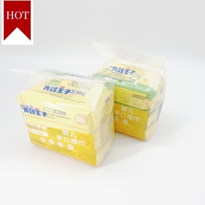 Haushalts-Baumwollnatürliches Wegwerfbaby wischt weiches Unscented für empfindliche Haut ab