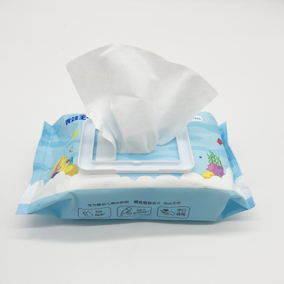 Gesponnene freie Probe ISO nicht, die Wegwerffeuchtpflegetuch Unscented für Baby säubert