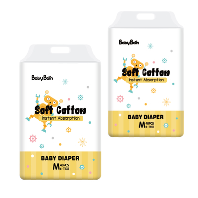 Nicht gesponnener Wegwerfzug des baby-3D keucht weich Breathable