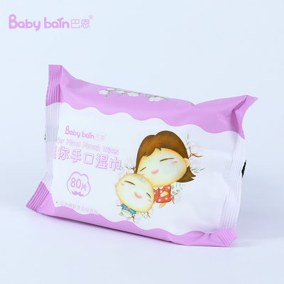 Neueste Baby Wipe Wet Tissue Towel 60 Stück oder 80 Stück Einweg-Feuchttücher