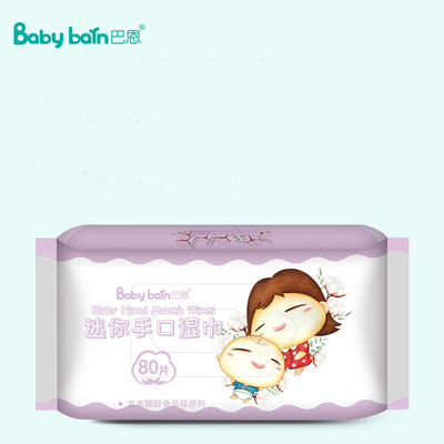 Neueste Baby Wipe Wet Tissue Towel 60 Stück oder 80 Stück Einweg-Feuchttücher