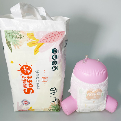 Uni Soft Pull Up Neugeborenen-Wegwerfwindel 4 Grade in sicherer Verpackung