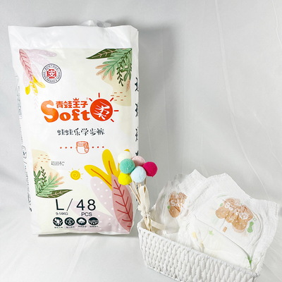 Uni Soft Pull Up Neugeborenen-Wegwerfwindel 4 Grade in sicherer Verpackung