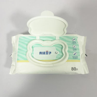 Organic Baby Water Wipes 100% biologisch abbaubare Bambusfaser-Feuchttücher für Babys