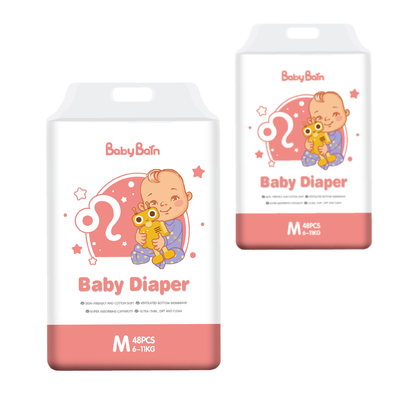 Atmungsaktive Babywindel, weich, klein, A-Qualität, Babywindel
