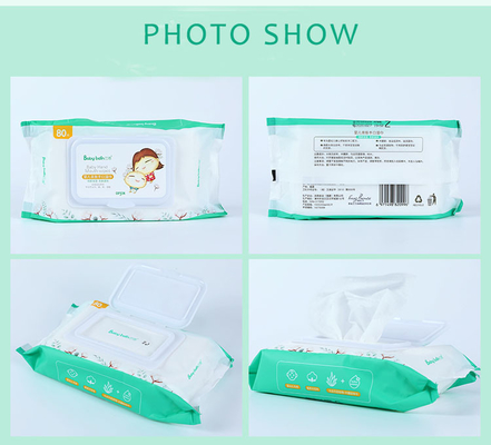 Anpassung Ultra Soft Nonwoven Sensitive 80pcs Baby Feuchttücher Lieferant in China