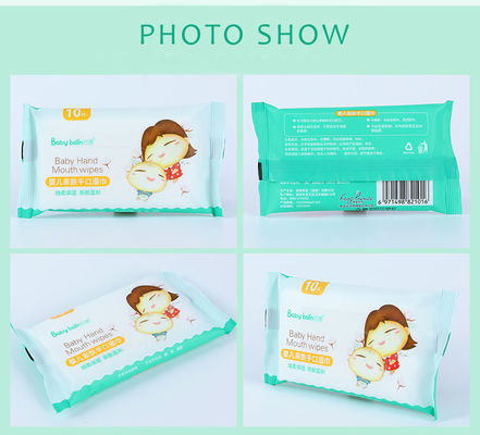 Baby-Scheunen-Wasser-Reinigungsabwischen Spunlaced nichtgewebtes weiches organisches