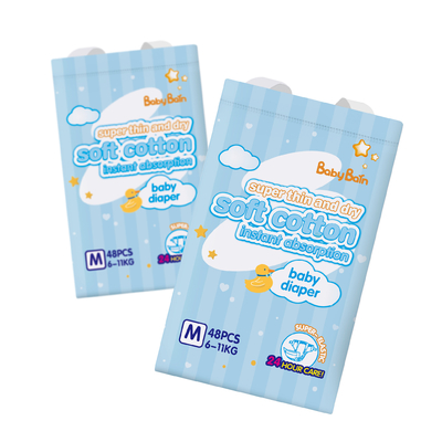 Antigesponnene Wegwerfbaby-Windeln des leck-3D nicht weich Breathable