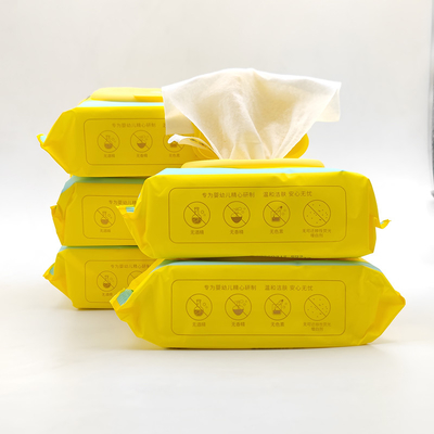 Fabrikpreis Unscented und formuliertes Baby-Mund-und Handreinigungstuch-Babysorgfaltabwischen