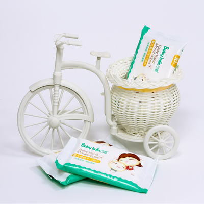 Freie Beispielweiche Baumwollwischt biologisch abbaubare Baby-Sorgfalt 99,5 Wasser-Abwischen-neugeborenes Baby-Abwischen ab