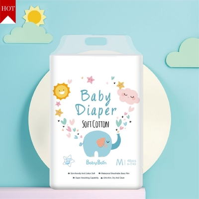 Der Gewohnheits-Absorbierfähigkeit nicht Gewebes-Wegwerfbaby-Windel-500-1000ml