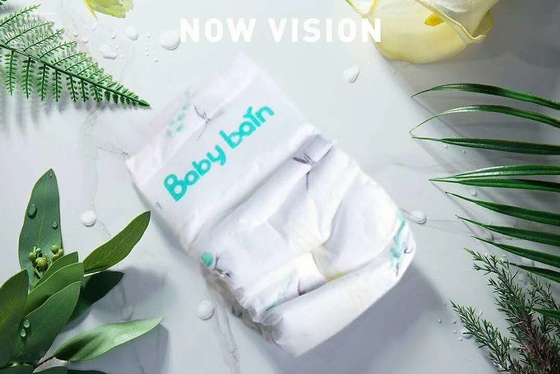 Kundenspezifische Wegwerfbaby-Windel Clothlike Backsheet gedruckt mit Kanal 3D