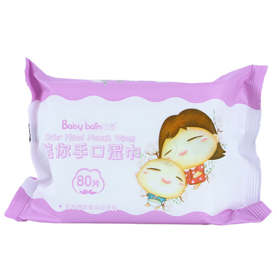 Glückliches und nettes Wegwerfbaby Unscented wischt für Handgesichts-China-Fabrik-Feuchtpflegetücher ab