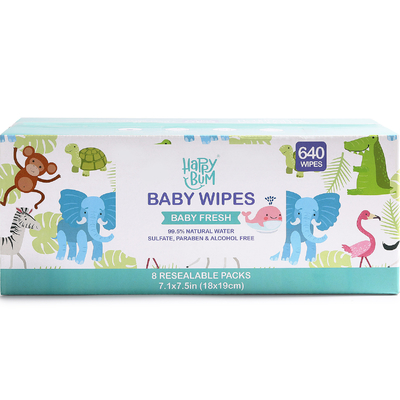 Baby-Abwischen natürliches organisches empfindliches nass Gewebe-Abwischen Flushable 80pcs