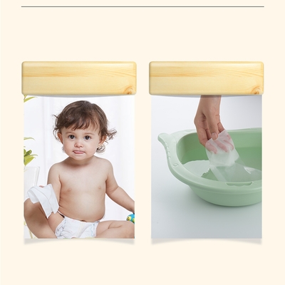 Duft-Baby-Feuchtpflegetücher Cottonc Unscented Waterwipes der hohen Qualität biologisch abbaubare ursprüngliche