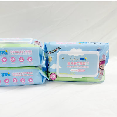 Kundengebundene Eigenmarke drückte magische die Feuchtpflegetuch-Wegwerfreinigung zusammen