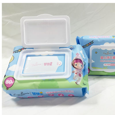 Kundengebundene Eigenmarke drückte magische die Feuchtpflegetuch-Wegwerfreinigung zusammen