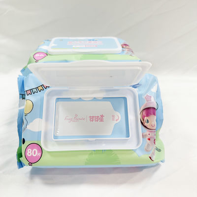 Kundengebundene Eigenmarke drückte magische die Feuchtpflegetuch-Wegwerfreinigung zusammen