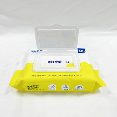 Spunlace Gewebes-Wegwerffeuchtpflegetuch nicht für Kindererwachsene