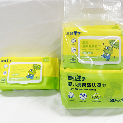 Soem privater Logo Hand Sanitizing Wet Wipes 50pcs ohne Alkohol