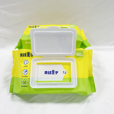Soem privater Logo Hand Sanitizing Wet Wipes 50pcs ohne Alkohol