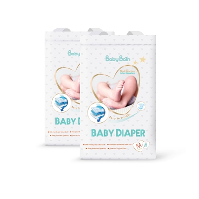 OEM Customized Bandform Superabsorption Einweg-Babywindel direkt vom Herstellerwerk