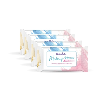 Kundenspezifischer GroßhandelsLogo Organic Facial Cleansing und mildern, Entferner-Gesichts-Abwischen für Frauen zu bilden
