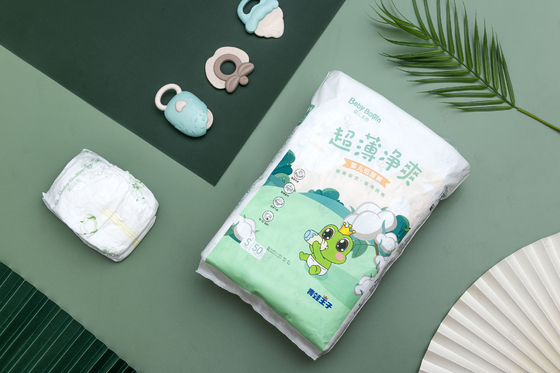 Daipers freie Beispiel-Eco freundliche neugeborene Wegwerf100% biologisch abbaubare Babybambuswindel
