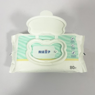 Baumwoll-weiches Baby wischt gesundes Wegwerf-Tiusse für neugeborenes Baby ab