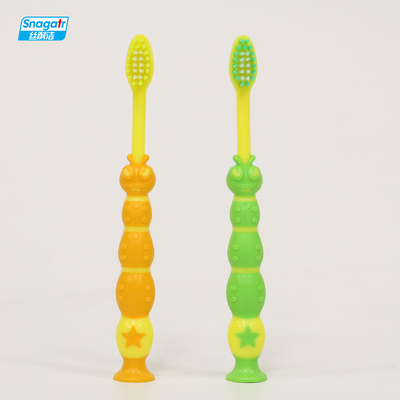 Kinder 3-6 Jahre Weichgummi-Zahnbürstengriff-Farbmundhygiene-