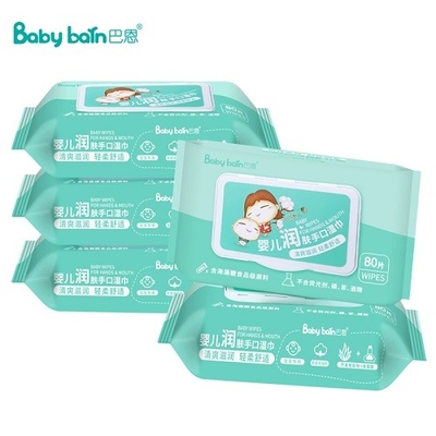 Baby-Haut-Wegwerffeuchtpflegetücher