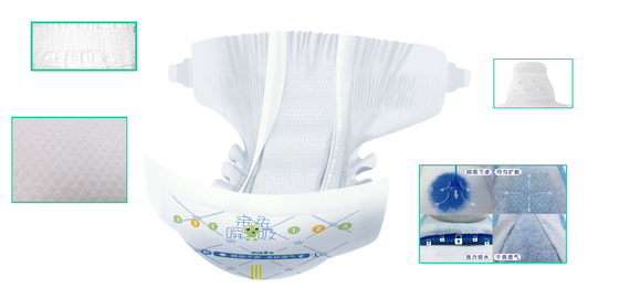 Weiche Baby-Windel-Windeln Wegwerfbreathable