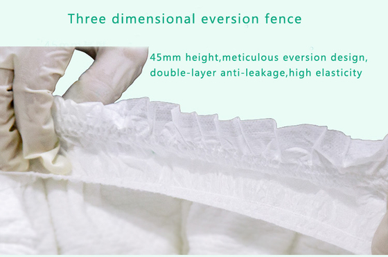 Ultra dünne große Ring Waist Elastic Sheet Breathable-Windeln für Babys