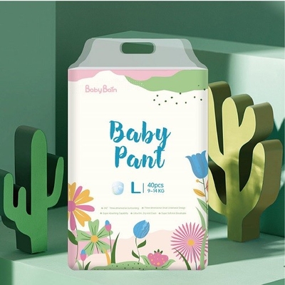 Ziehen Sie Wegwerfbaby-Windel hoch