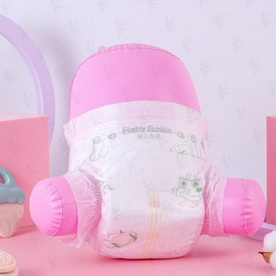Nette druckende Breathable Rückseitenfolie-Baby-Windel-schnelle Wegwerfabsorption