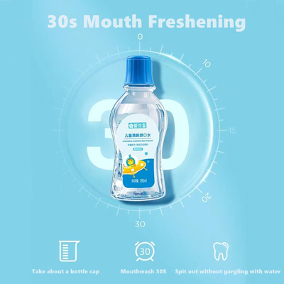 Der Kinder schnelles sauberes Mundwasser die Frucht-Aroma-Mundhygiene-des Werkzeug-30S
