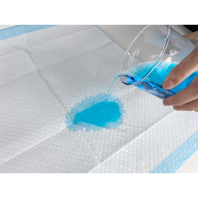 Haustier-Urin absorbieren Auflagenpapier, nicht gesponnenes Fabric+fluff u. füllt SAP+PE-Wegwerfhaustier 13g auf