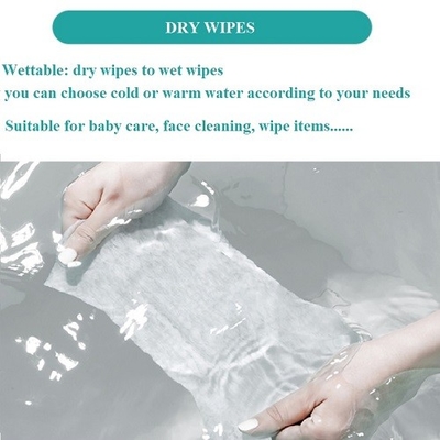 OEM Removal Wipe Free Oil Organic Make-up-Entferner Private Label Facial Dry Cotton Tissue Wipes