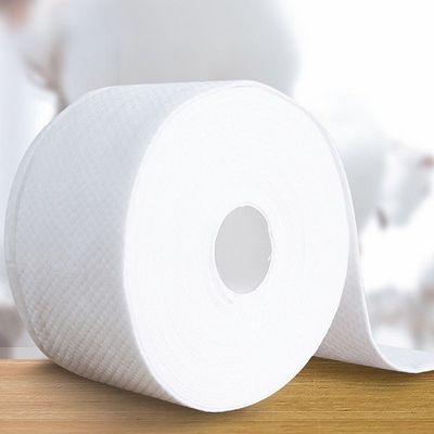 Abwischen-Gesichtsbaumwolltrockenes Baby Soem-ODM 100-120Pcs trockenes Baumwollund erwachsenes Abwischen