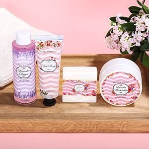 Körper-Butterhandcreme-Duschgel-Massage-Öl-Bad-Stangen-Duschgel-Geschenk stellte Soem ein